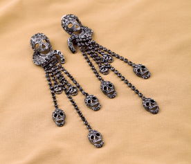 探索“女人飾界” 歐美復古骷髏流蘇耳釘?shù)臅r尚魅力與批發(fā)商機